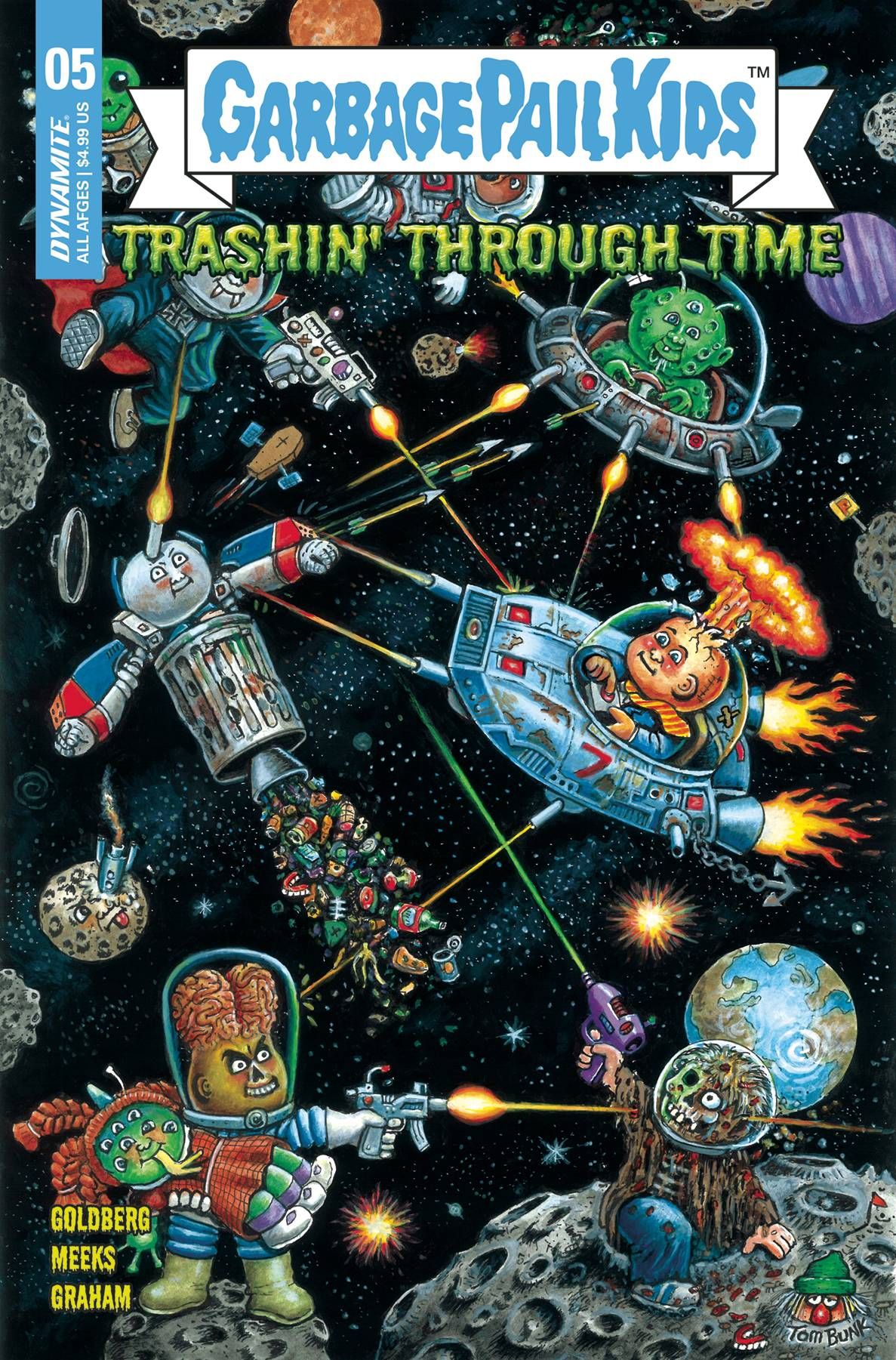 Garbage Pail Kids: Trashin' Through Time #5 Comic