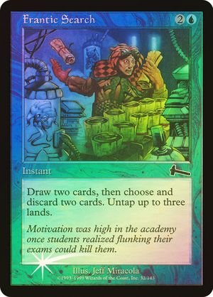 Frantic Search (Urza's Legacy - Foil)
