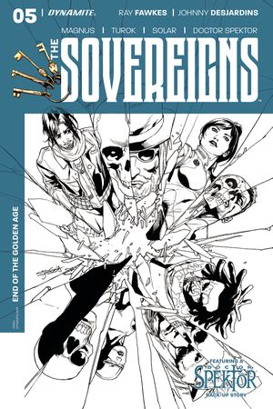 Sovereigns #5 (Cover E 10 Copy Segovia B&w In)