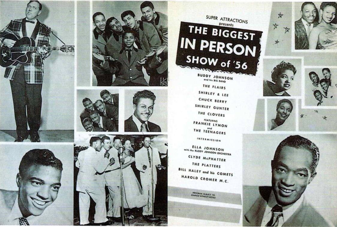 AOR-1.22 The Biggest In Person Show of ‘56 Program (interior) Concert Poster