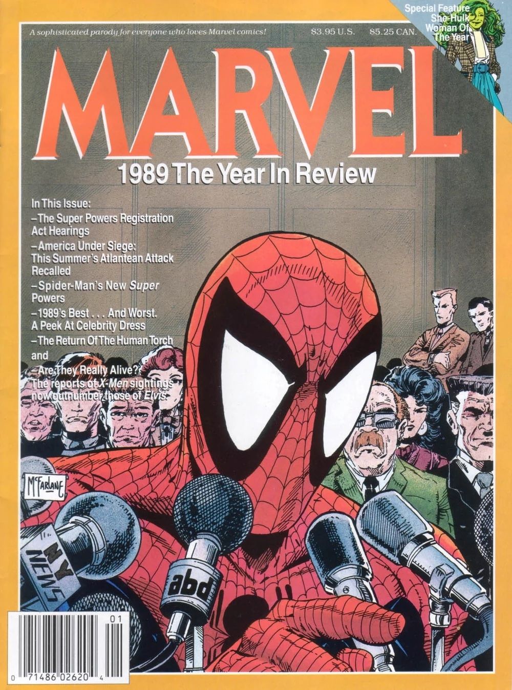 Marvel Year-In-Review Magazine
