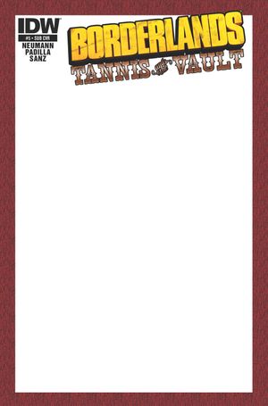 Borderlands Fall Of Fyrestone #5 (Blank Subscription Variant)