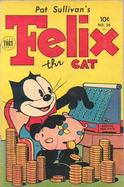 Felix The Cat #39 1953 - Toby -VG- - Comic Book