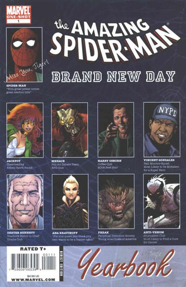 Amazing Spider-Man: Brand New Day Yearbook #1
