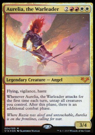 Aurelia, the Warleader (From the Vault : Angels) Trading Card