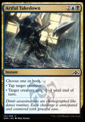 Artful Takedown (Guilds of Ravnica)