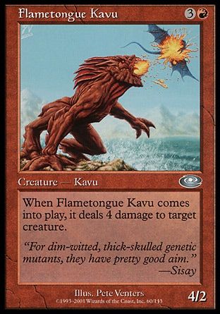 Flametongue Kavu (Planeshift) Trading Card