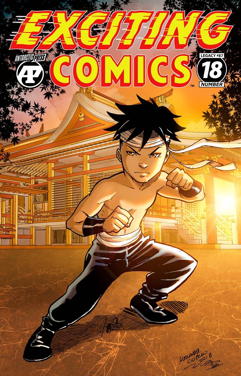 Exciting Comics #18 Comic