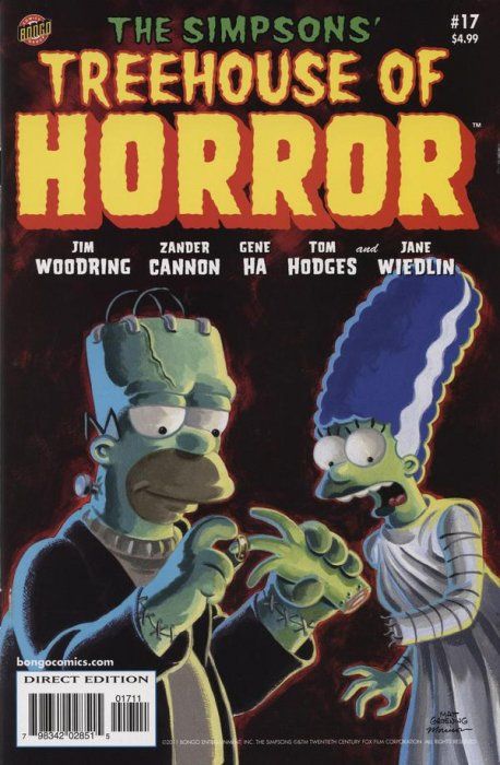 Treehouse of Horror #17 Comic