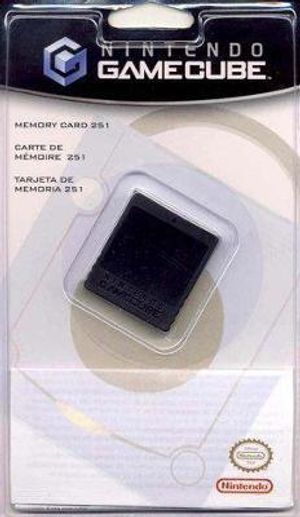 Nintendo Gamecube Memory Card 251 [Black]
