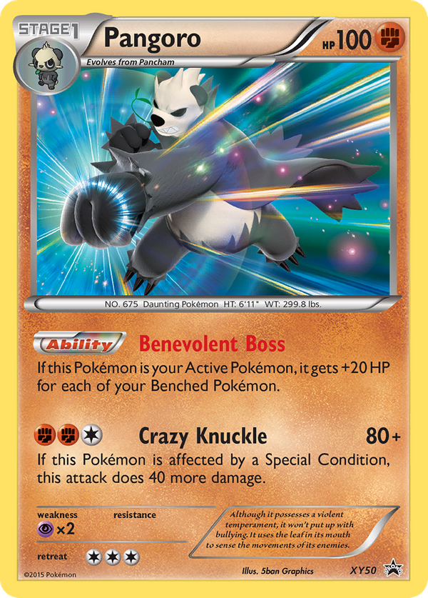 Pangoro (XY50) - XY Black Star Promos