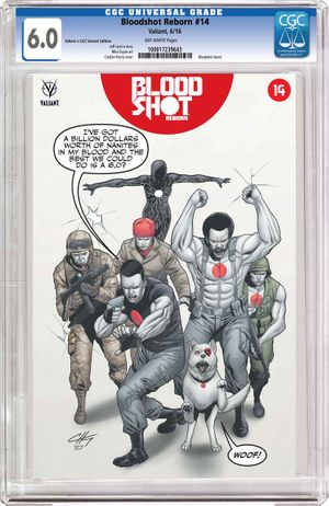 Bloodshot Reborn #14 (Cover E Cgc Replica Henry (new Arc)