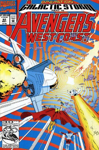 Avengers West Coast #82 Comic