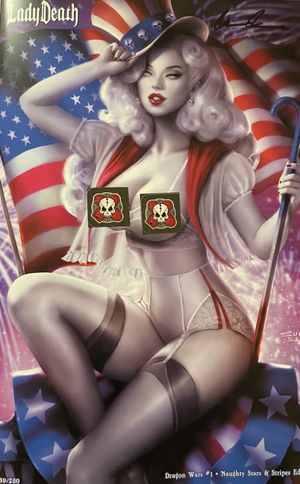 Lady Death: Dragon Wars  #1 (Naughty Stars & Stripes Edition)