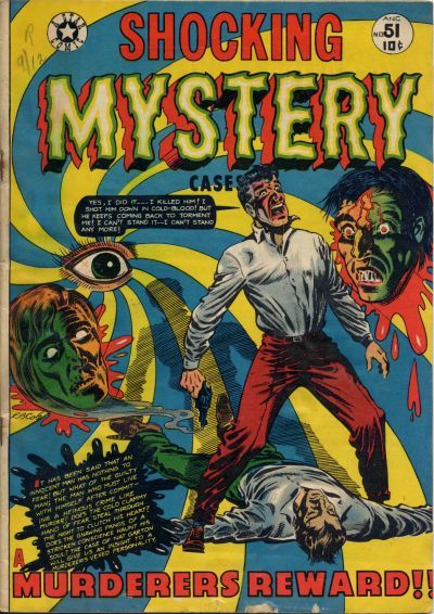Shocking Mystery Cases #51 Comic