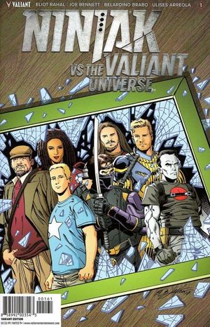Ninjak vs the Valiant Universe #1 (Cover F 50 Copy Cover Layton)