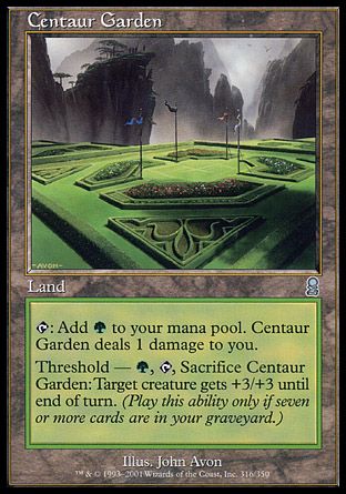 Centaur Garden (Odyssey) Trading Card