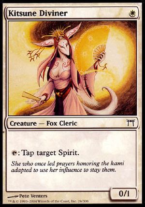 Kitsune Diviner (Champions of Kamigawa)