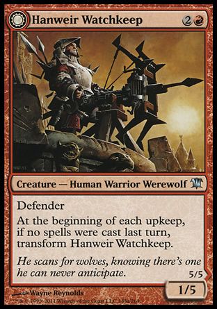 Hanweir Watchkeep (Innistrad) Trading Card