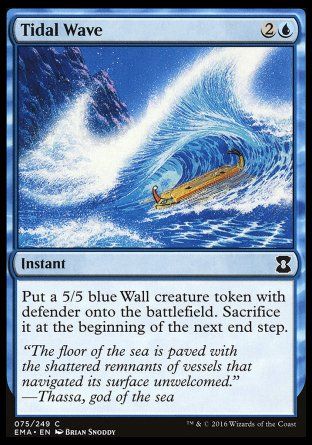 Tidal Wave (Eternal Masters) Trading Card