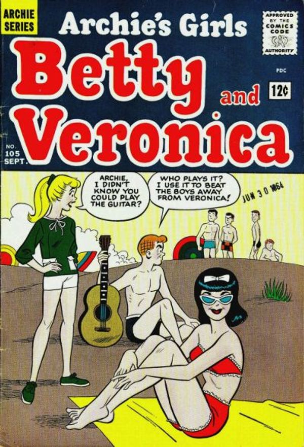 Archie's Girls Betty and Veronica #105