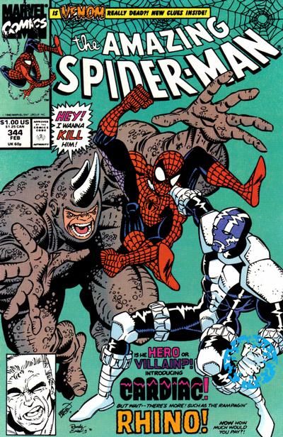Amazing Spider-Man #344 Comic
