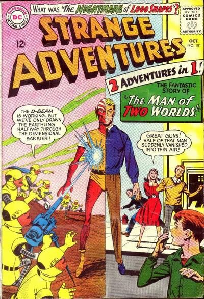 Strange Adventures #181 Comic