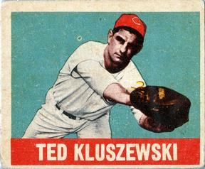 Ted Kluszewski 1948 Leaf #38 Sports Card