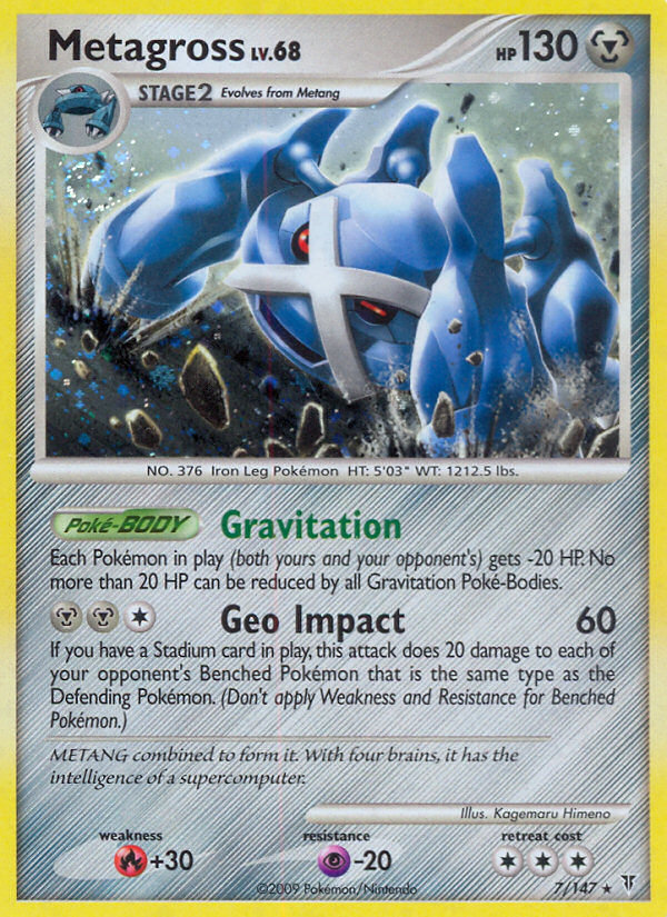 Metagross (7/147) - Supreme Victors Pokémon Card