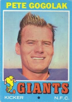 : 1973 Topps # 391 Rich Houston New York Giants-FB