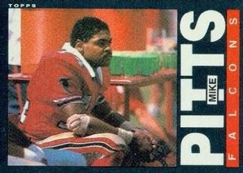 Mike Pitts 1985 Topps #18 Sports Card
