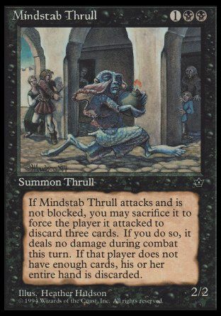 Mindstab Thrull (Fallen Empires) Trading Card