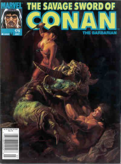 The Savage Sword of Conan #175 Comic
