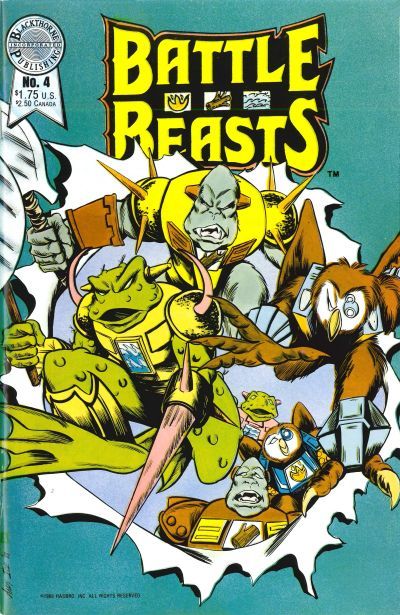 Battle Beasts #4 Comic