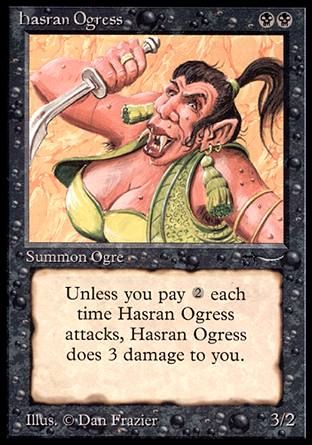 Hasran Ogress (Arabian Nights) Trading Card