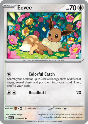 Eevee (50/64) - Shrouded Fable (Reverse Holo)