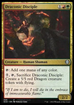 Draconic Disciple (Starter Commander Decks) Trading Card