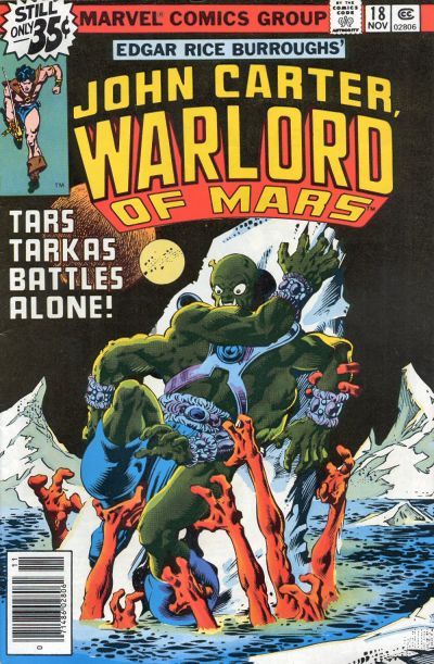 John Carter Warlord of Mars #18 Comic