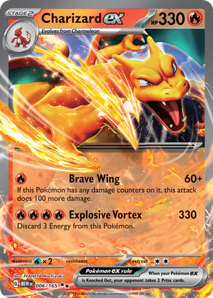 Charizard ex (6/165) - 151