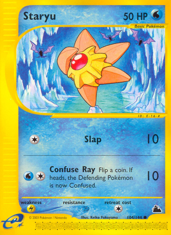 Staryu (104/144) - Skyridge Pokémon Card