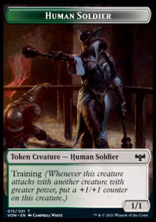 Human Soldier (Innistrad: Crimson Vow) Trading Card