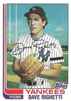  Baseball MLB 1985 Topps #260 Dave Righetti Yankees