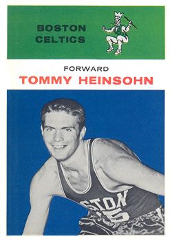 Tom Heinsohn 1961 Fleer #19 Sports Card