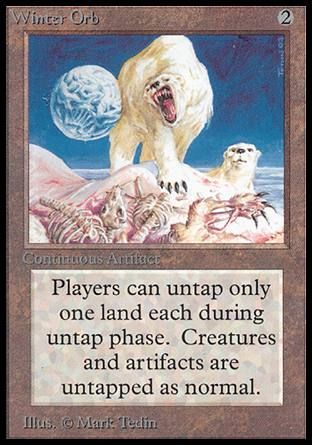 Winter Orb (Beta) Trading Card