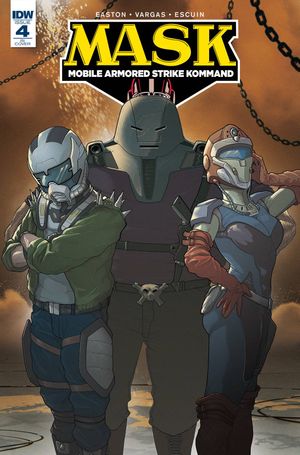 Mask Mobile Armored Strike Kommand #4 (10 Copy Cover)