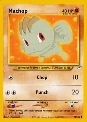 Machop (73/105) - Neo Destiny (Unlimited)