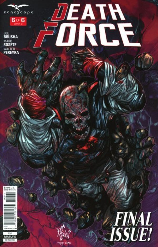 Death Force #6 (D Cover Hill)
