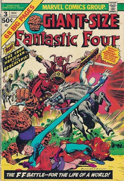 Giant-Size Fantastic Four #3 Comic