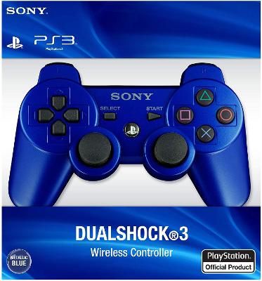 Sony DualShock 3 Sixaxis Controller [Blue]