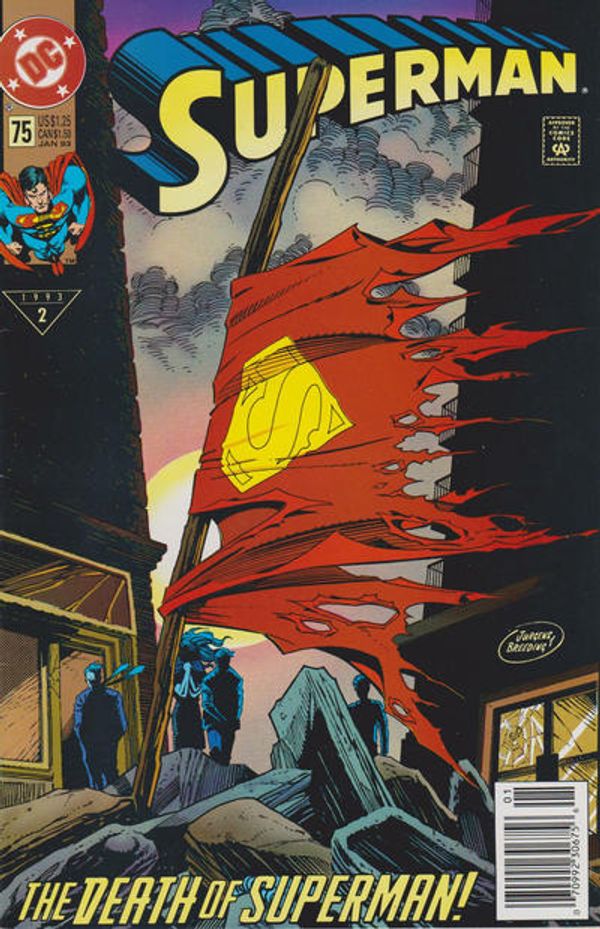 Superman #75 (Newsstand Edition)